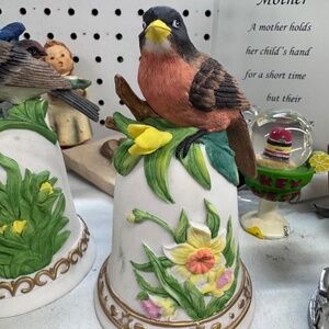 Heritage House Bluebird Bell Music Box